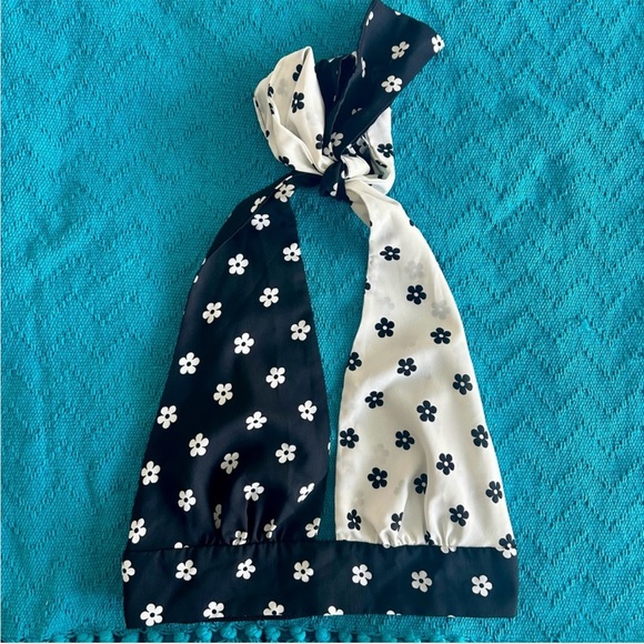 Floral Colorblock Halter Top Small - Picture 1 of 5